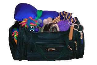 sensory suitcase